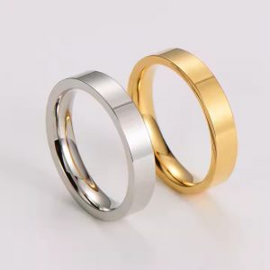 Timeless Shine – 18k Gold Plated Ring Set